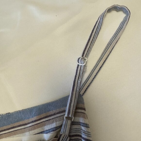 Cotten Blue Summer Maxi Dress with pockets M/L - Picture 9 of 10